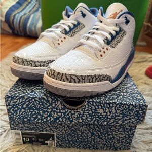 Jordan Retro 3 Wizards.  BRAND NEW IN BOX